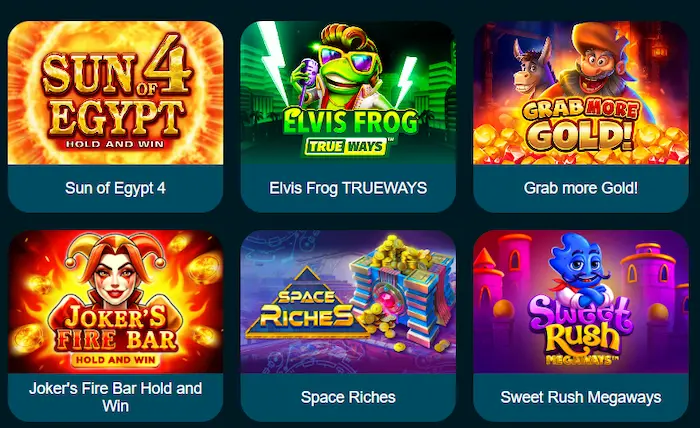 Slot Shine Casino games
